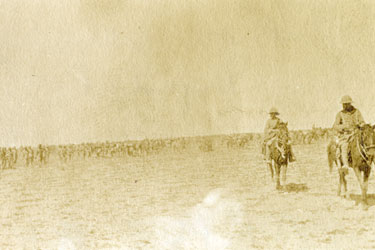 The Battalion returning from Dujailah