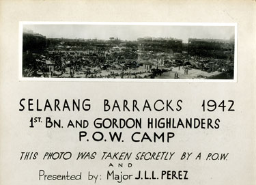 1st Battalion Manchester Regiment and Gordon Highlander Prisoner of War camp