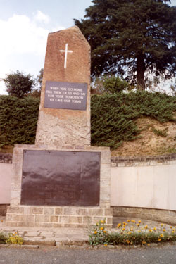 Memorial to the men of the 2nd Division who fell in the battle for Kohina and the fighting for the Imphal Road.