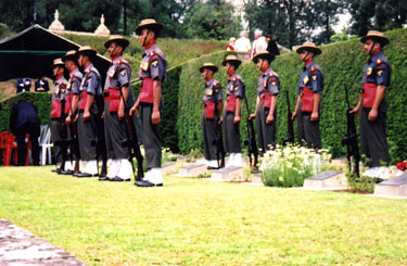 Remembrance Service in Kohima Cemetery