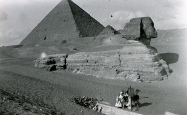 Sphinx and the Great Pyramid