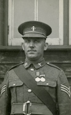 Sergeant S Middleton MM