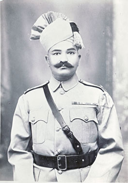 Subedar-Major Sher Bahadur Khan I.D.S.M.
