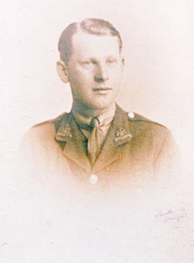 Second Lieutenant John Foulkes MC