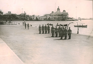 Guard Mounting at Port Said