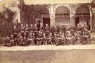 View: MR00041 Group of officers in full dress, Agra.