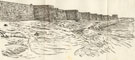 View: MR00275 Lithograph of West Wall, Peking