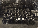 View: MR00343 Group of officers after the parade for the distribution of Boer War medals.