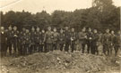 View: MR00466 Group of men from one of the Pals Battalions digging out trenches on the East Coast of England