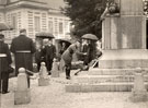 View: MR00735 Unveilng Le Cateau Memorial