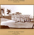 View: MR00977 2nd Battalion Guard of Honour for H. E. H. The Nizam's Dominions vice regal visit at Falaknuma Palace, Hyderabad.