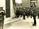 View: MR01143 Unveiling the Oldham War Memorial