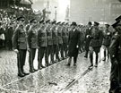 View: MR01158 George VI inspecting men from 10th Battalion
