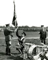View: MR01162 Presentation of new colours to Lieutenant Brewer
