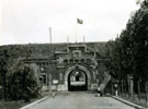 View: MR01291 1st Battalion Headquarters with Regimental flag flying (Fort No 2)