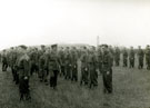 View: MR01437 Brigadier 'Ben' Brittorous of the Manchester Regiment inspecting Manchester Companies of the Home Guard.