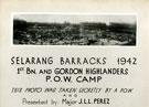View: MR01448 1st Battalion Manchester Regiment and Gordon Highlander Prisoner of War camp