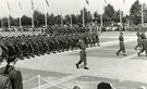 View: MR01470 1st Battalion Support Company marches past on the King's Birthday Parade at the Olympic Stadium, Berlin