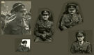 View: MR01472 Officers from 1st Battalion