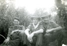 View: MR01548 L-R 2/Lt J J Farnworth, Cpl Knott, Pte Peter Ashworth