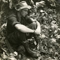 View: MR01567 2nd Lieutenant John Penny looking pensive on patrol in the Pong Valley.