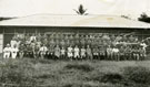 View: MR01629 The Kroh Garrison of Army, Police and district officers, staff and wives. 1st Battalion 'B' Company.
