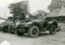 View: MR01635 Armoured cars from 12th Royal Lancers, attached to 1st Battalion Manchesters.