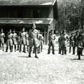View: MR01751 Sarawak Rangers lined up for inspection