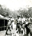 View: MR01810 A group of Ibans attached to the 1st Battalion with Ted (?)
