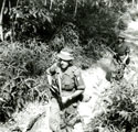 View: MR01820 6 Platoon 'B' Company entering the jungle whilst out on patrol.