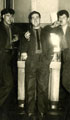 View: MR01940 Privates Reg Kelsall, F Fenton and D Hoe.