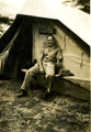 View: MR01948 Jack Baitz relaxing outside tent