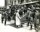View: MR02019 Guard of Honour at Buckingham Palace for HM King George V and Queen Mary