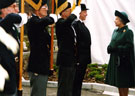 View: MR02022 The opening of the University Barracks, Manchester, by HM Queen Elizabeth.