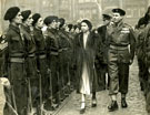 View: MR02038 Princess Elizabeth and the Duke of Edinburgh with Lieutenant Colonel R Martin-Bird