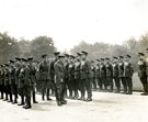 View: MR02057 HM King George V inspecting a detachment from the Manchester Regiment