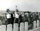 View: MR02089 Old Comrades Association visiting a World War I cemetery