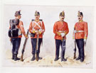 View: MR02129 Painting depicting uniform of 96th Regiment of Foot in 1875