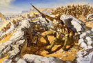 View: MR02133 The Defence of Caesar's Camp by Peter Archer.