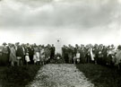 View: MR02163 Unveiling of the Memorial to the 12th Battalion at Contalmaison, France.