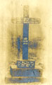 View: MR02190 The original cross erected at Fricourt on the Somme after 1st July 1916