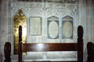 View: MR02204 Marble wall plaque in side chapel of St George's Windsor