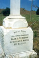 View: MR02214 North face of the 1st Battalion Memorial at Elandslaagte, South Africa.