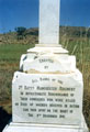 View: MR02215 East face of the 1st Battalion Memorial at Elandslaagte, South Africa.