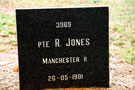 View: MR02225 Memorial to Private R Jones who died 26th May 1901
