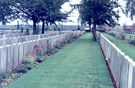 View: MR02252 Lijssenthock Military Cemetery, close to Ypres.