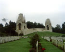View: MR02282 Main gate to Etaples Military Cemetery 1914-1918 section