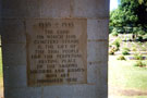 View: MR02331 Dedication stone in Kanchanaburi War Cemetery