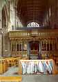 View: MR02355 Interior of Manchester Cathedral looking towards the altar.