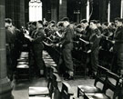 View: MR02361 Service taking place in the Regimental Chapel